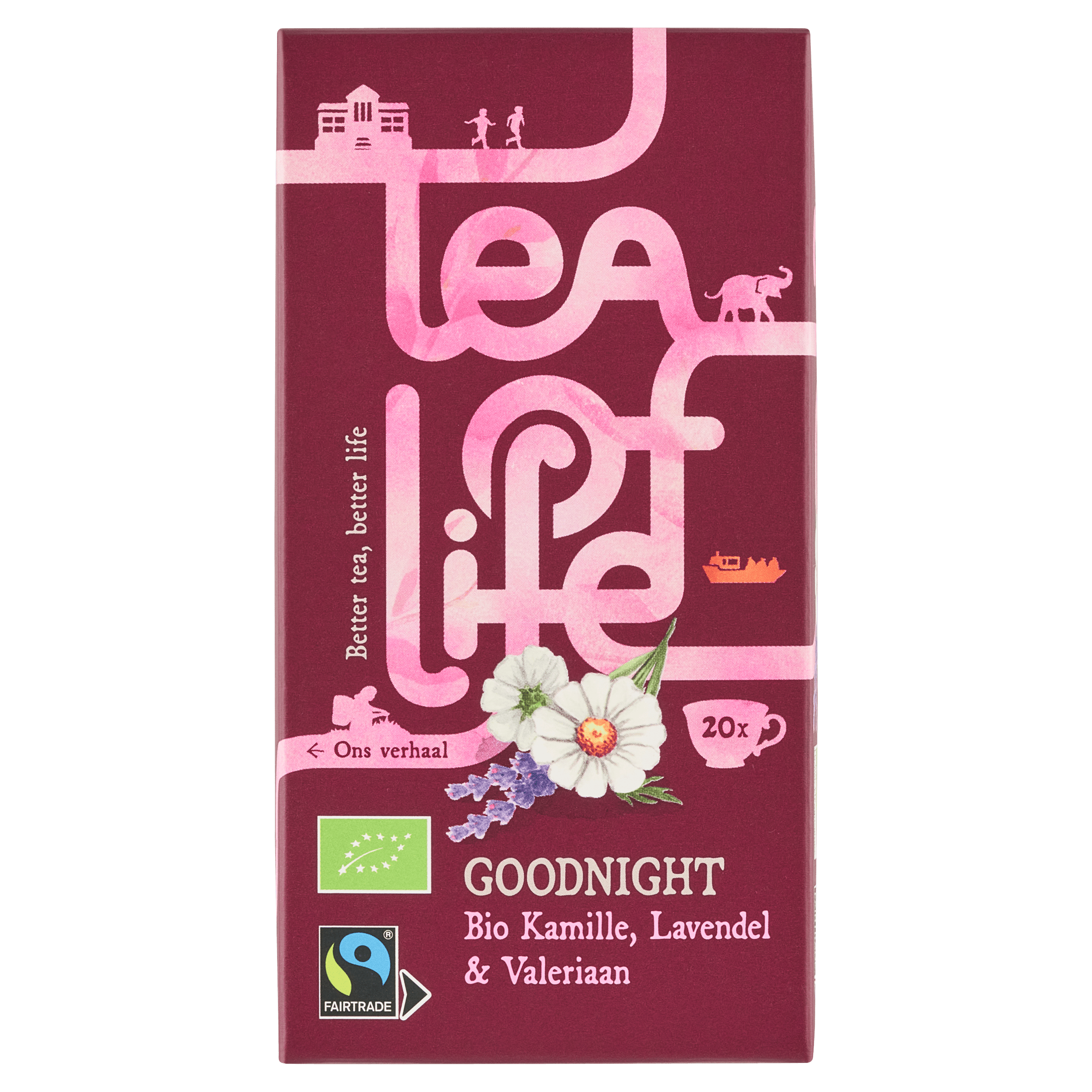 Tea of Life Goodnight kamille lavendel valeriaan