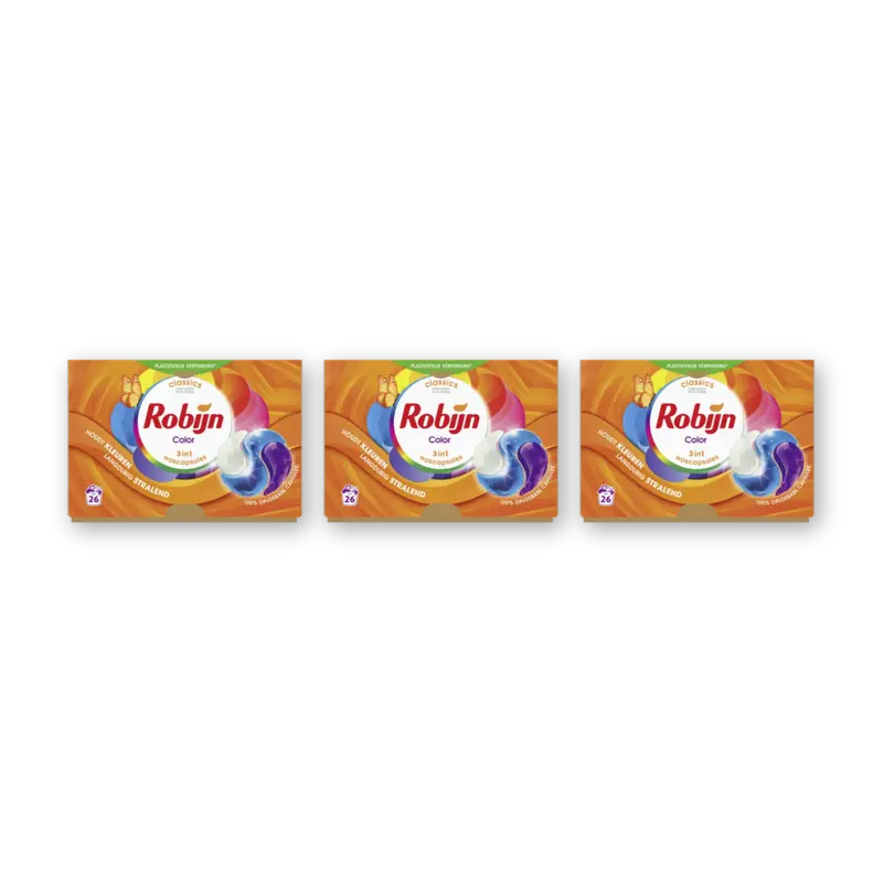 Robijn Wascapsules color 3-pack