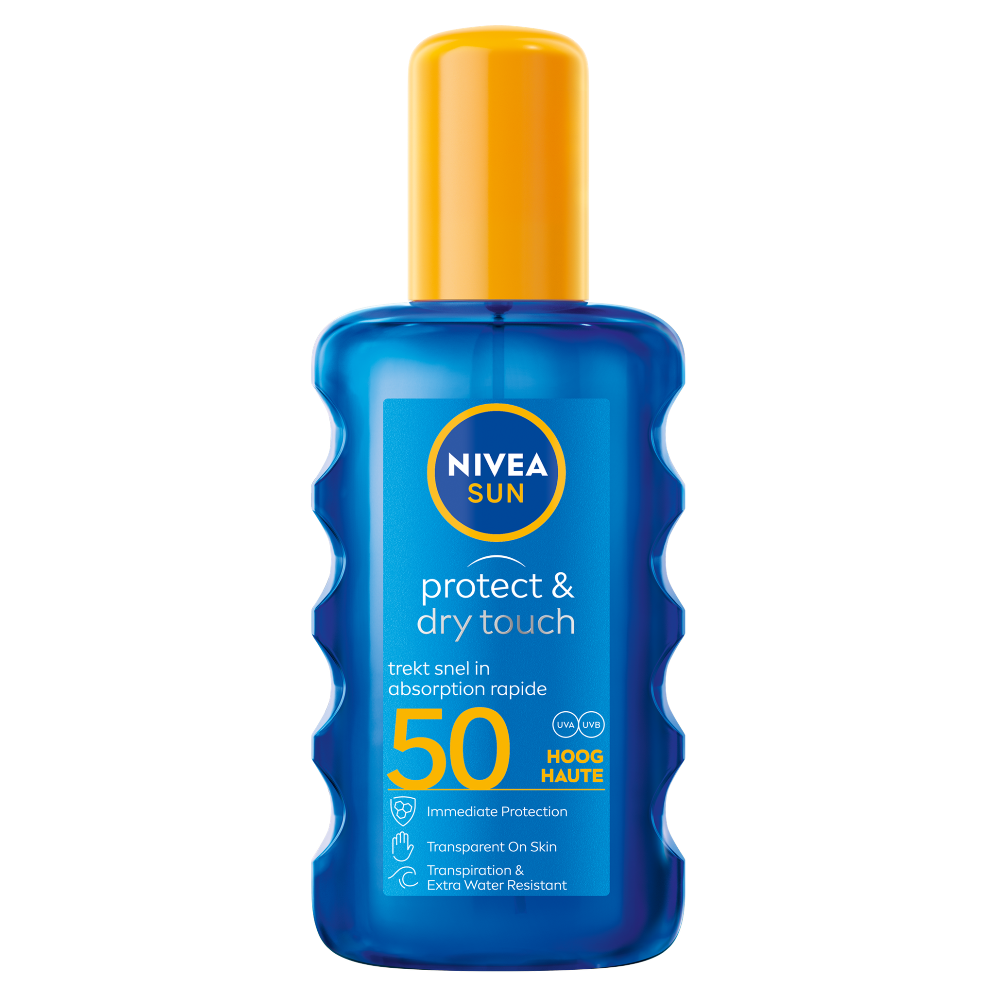 NIVEA SUN Protect & Dry Touch Transparante Zonnespray SPF 50 200 ML