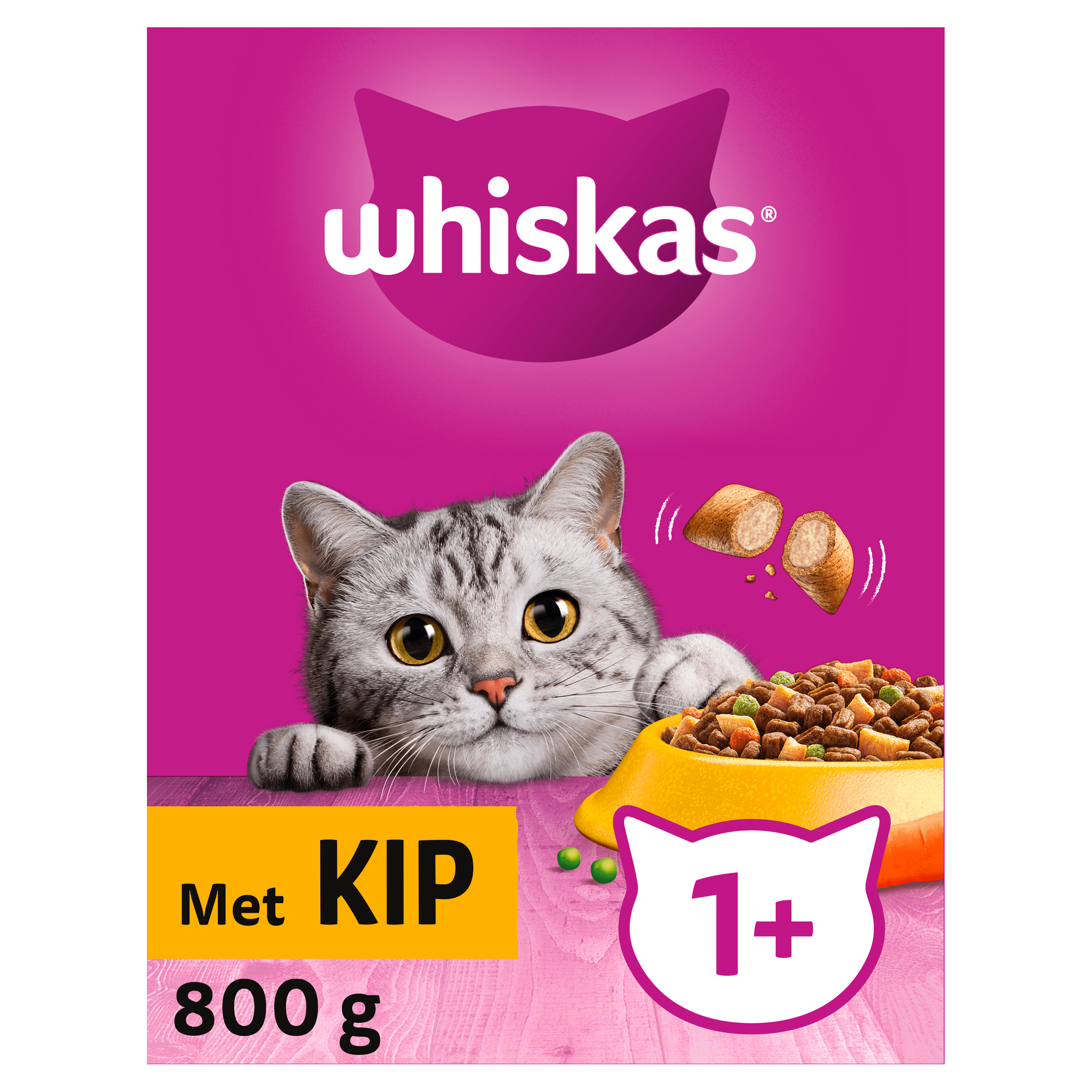 Whiskas Droog Adult Kip
