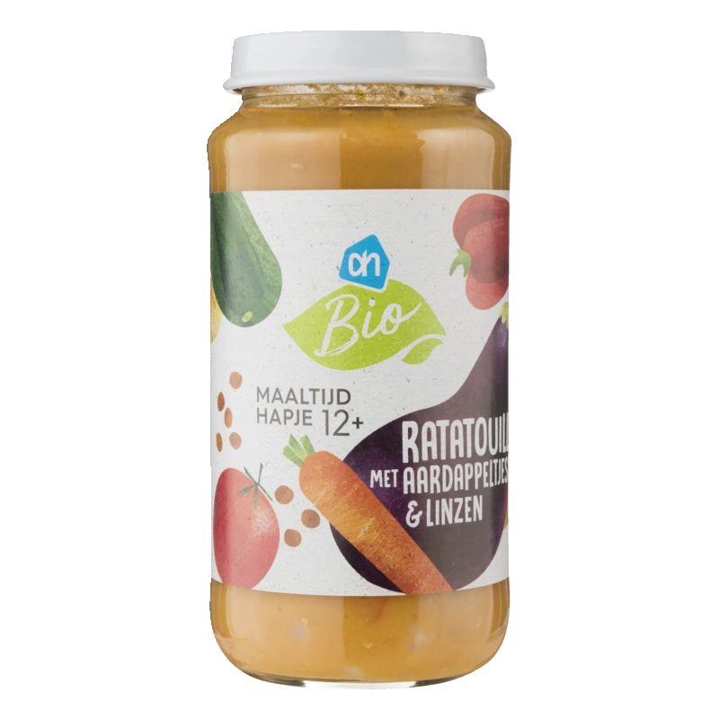 AH Biologisch Ratatouille met aardappelen 12m+