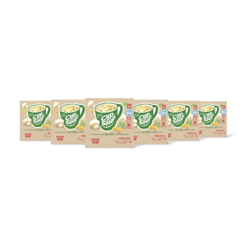 Knorr Cup-a-soup champignoncrème 10pack 6-pack
