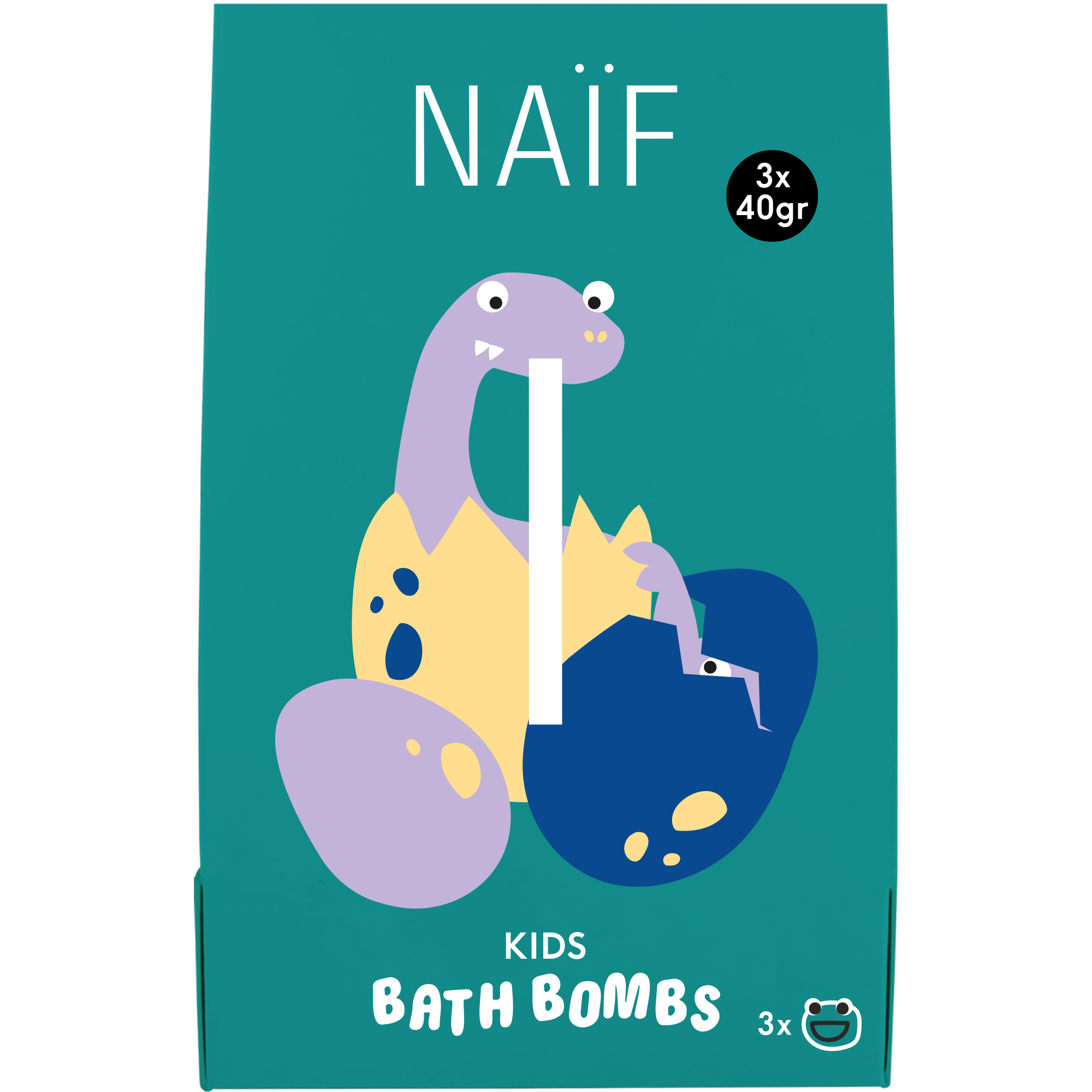 Naïf Kids Bad Bruisballen 3x40 gram