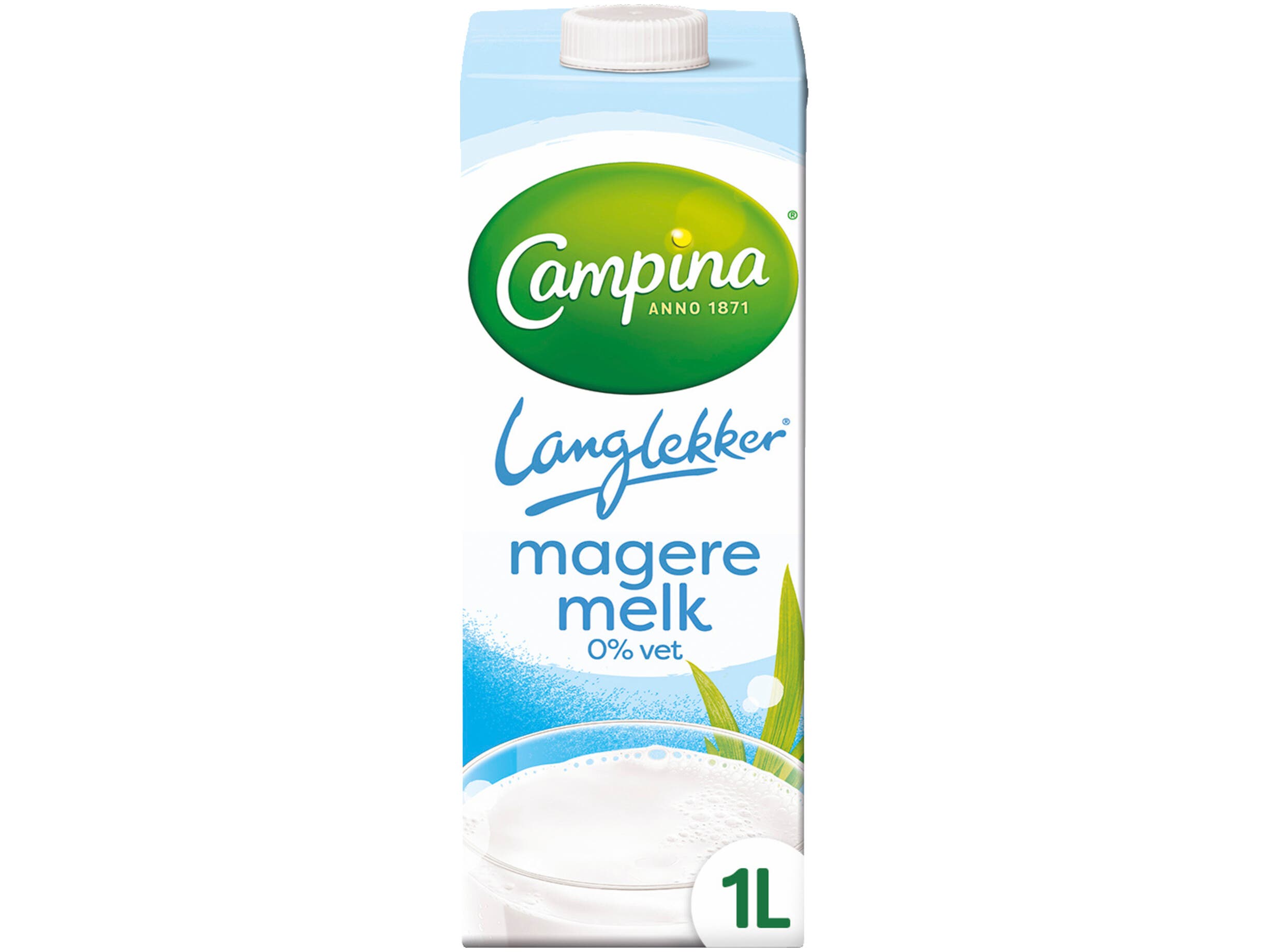 Lang lekker magere melk houdbaar