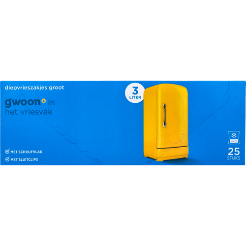 G'woon Diepvrieszakken 3l