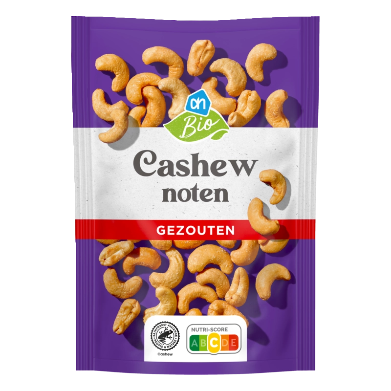 AH Biologisch Cashewnoten gezouten