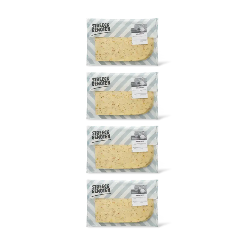 Streeckgenoten Brabantse mix 50+ plakken 4-pack