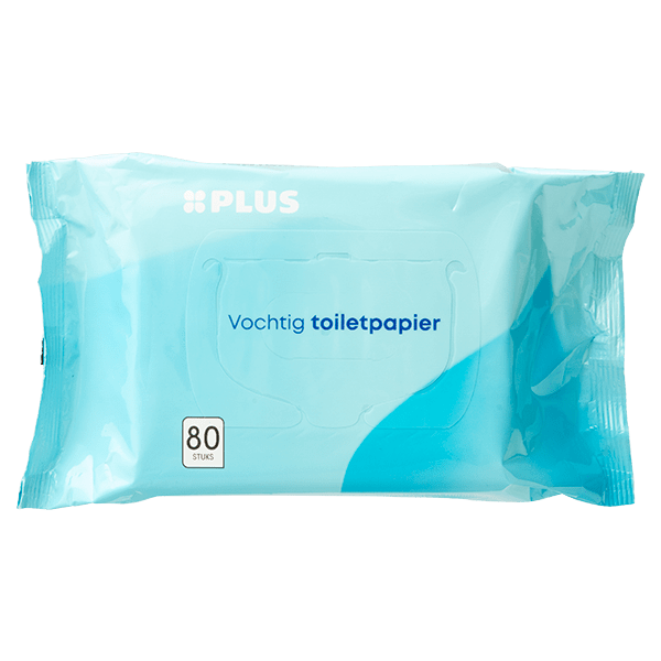 PLUS Vochtig toiletpapier fresh