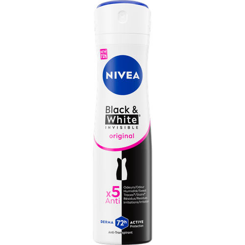 Nivea Deospray men invisible black & white
