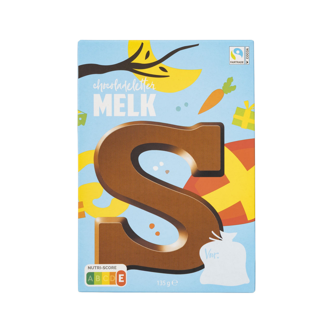 Chocoladeletter melk