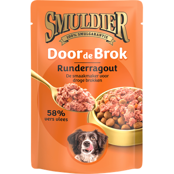 Smuldier Door de Brok Runderragout 60 g