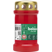 Bolsius Bolsius Graflicht Memorial Lights met deksel rood
