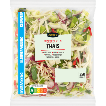 Jumbo Wokgroenten Thais Kleinverpakking 250 g