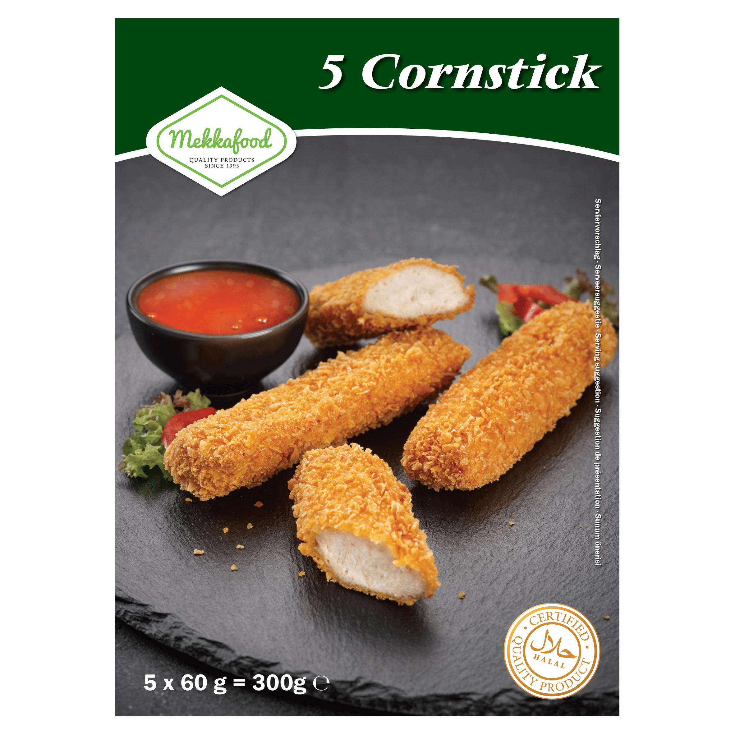 Mekkafood Cornstick 5st