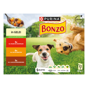 Bonzo Pouch Gelei Kip 12st