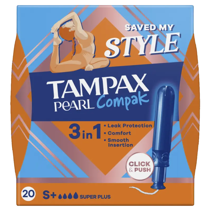 Tampax Tampax compak pearl super plus SP X20
