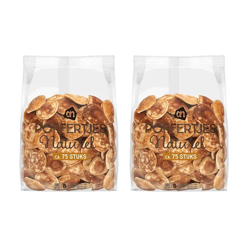AH Poffertjes naturel 2-pack