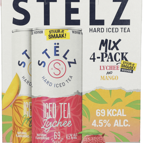 Stelz Hard ice tea mango & lychee