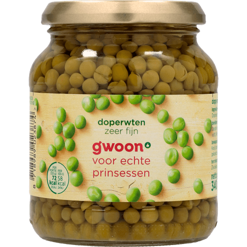 G'woon Doperwten extra fijn