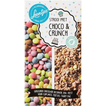 Leentjes Strooi Pret Choco & Crunch 120 g