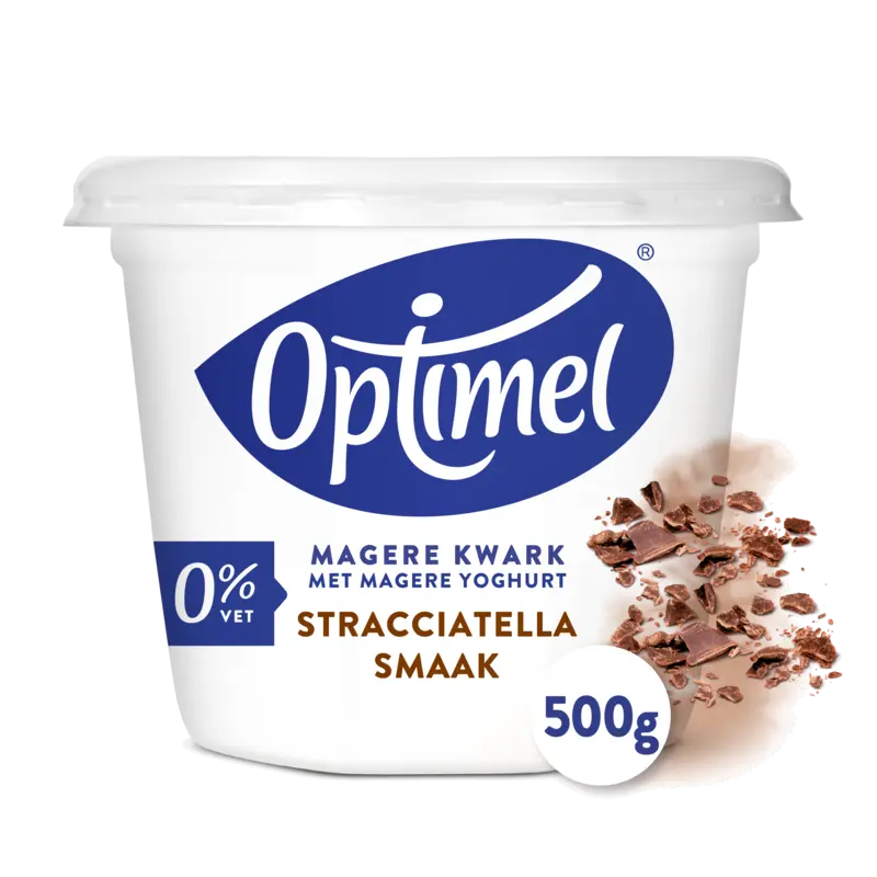 Optimel Magere kwark stracciatella
