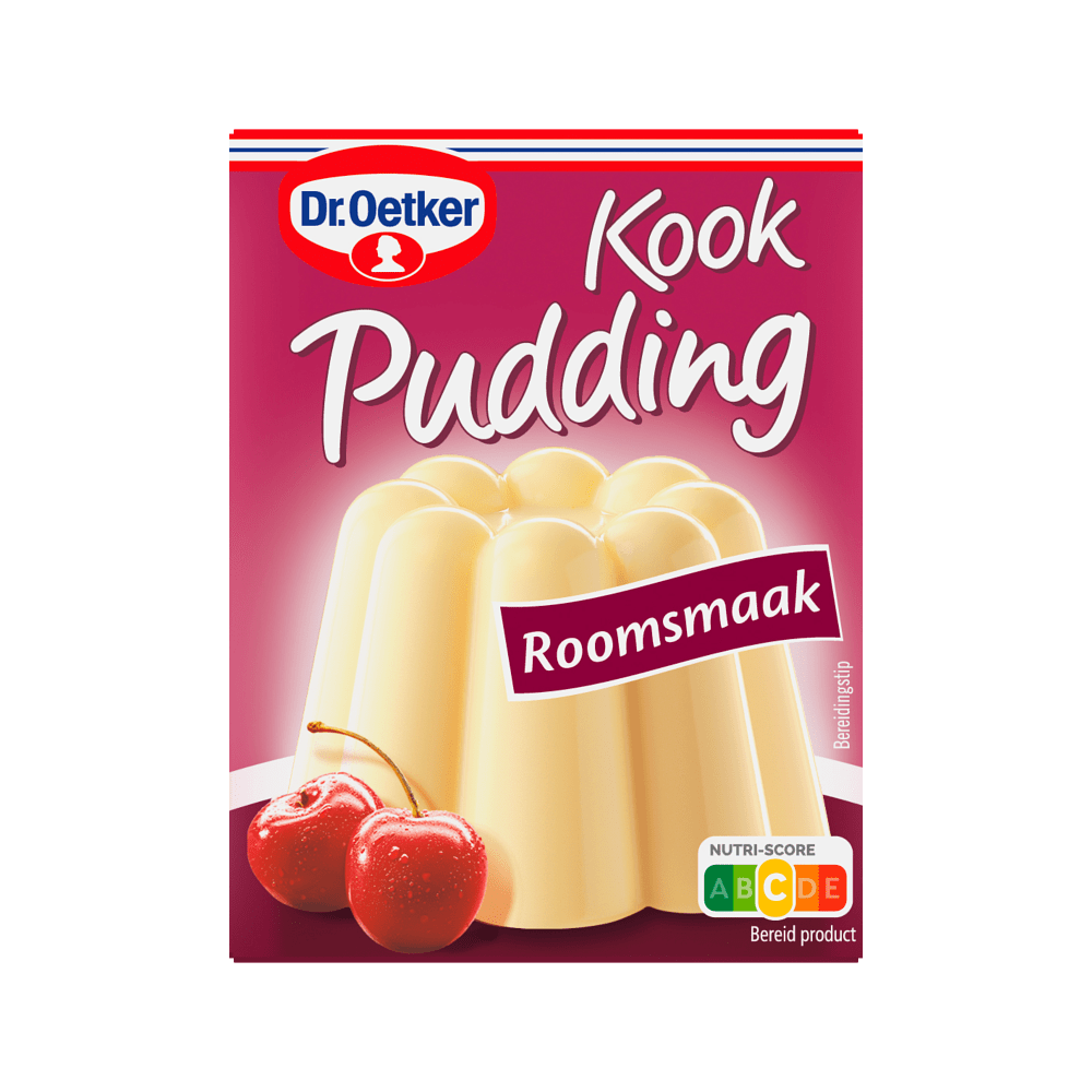 Dr. Oetker kookpudding room