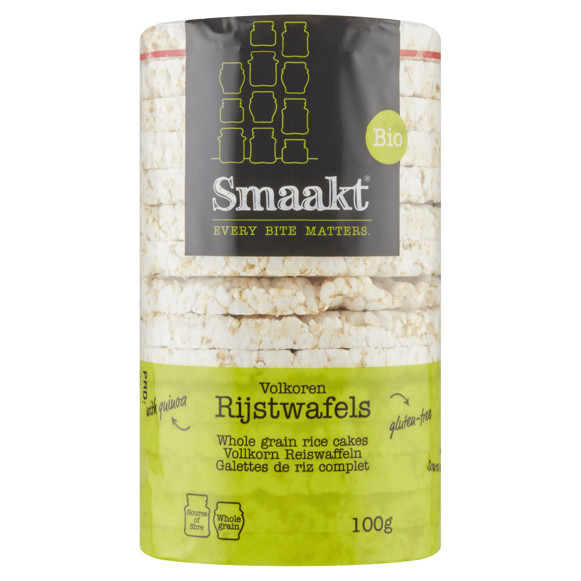 Smaakt Rijstwafels gezouten biologisch