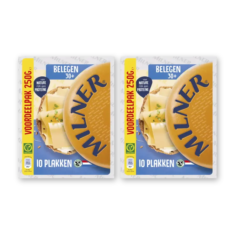 Milner Belegen 30+ plakken voordeelpak 2-pack