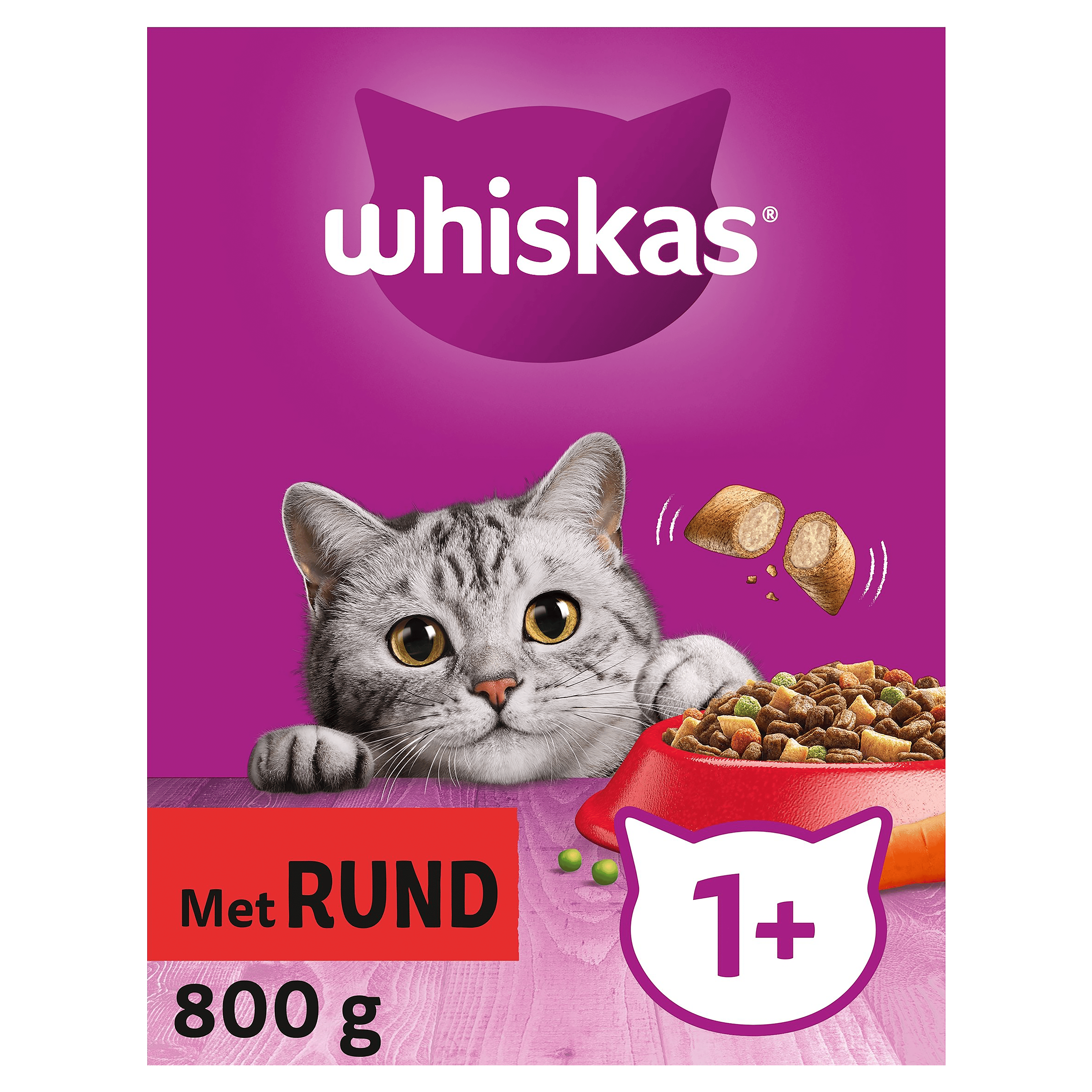 Whiskas Droog Adult Rund