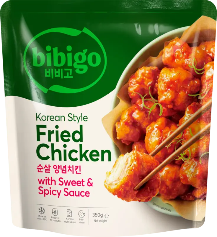 Bibigo Korean fried chicken sweet & spicy