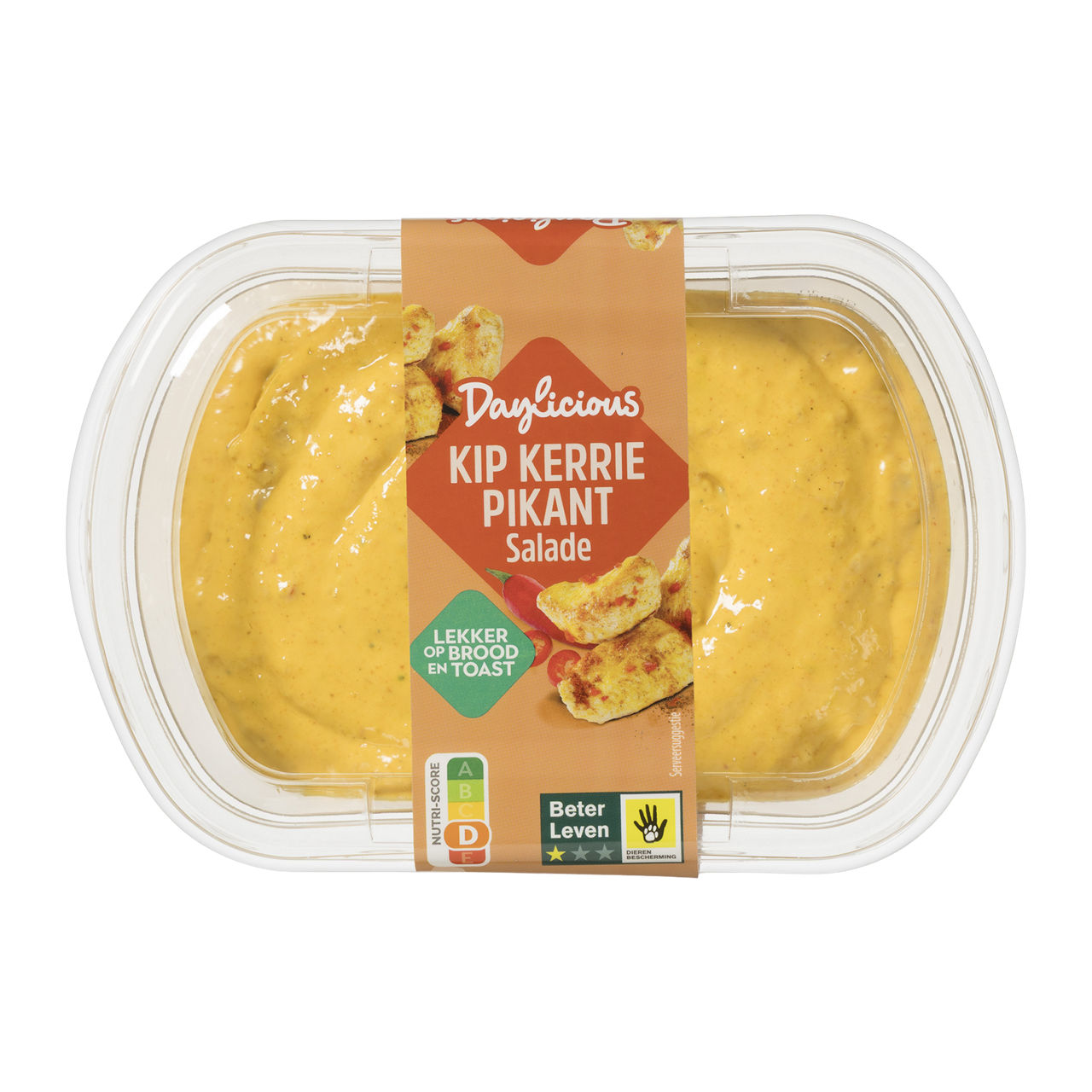 Pikante kipkerriesalade