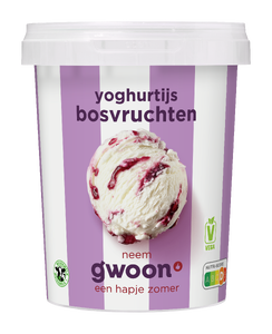 G'woon Yoghurtijs Bosvruchten