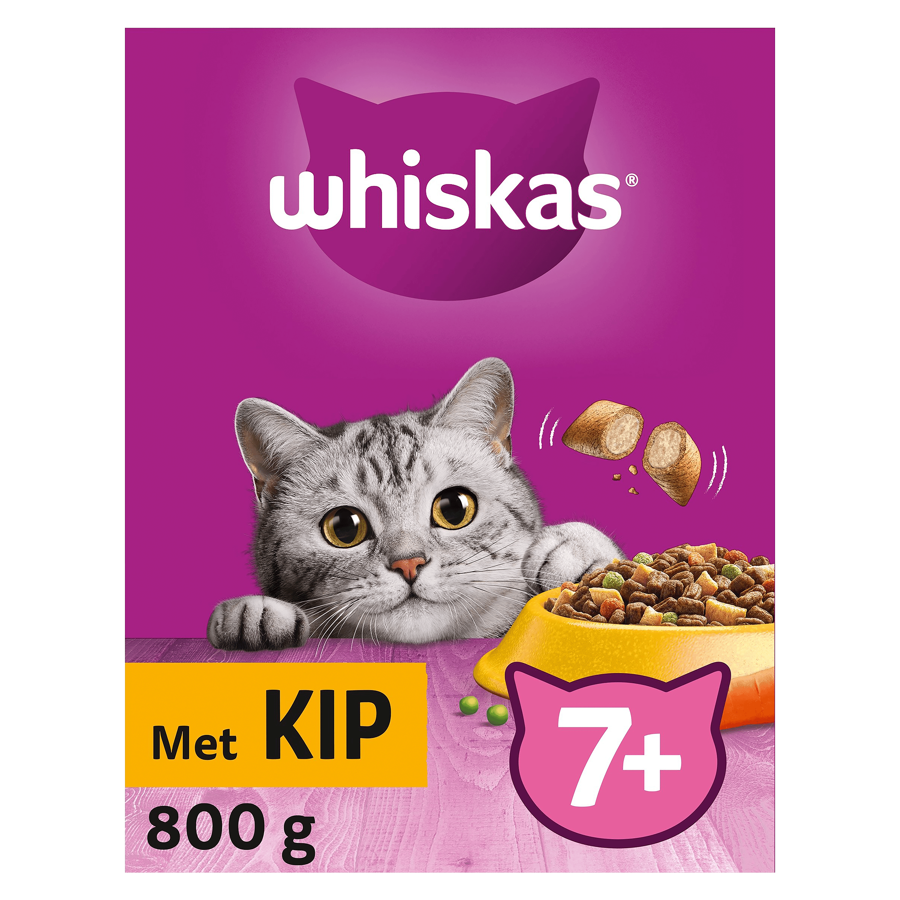 Whiskas Droog Senior Kip