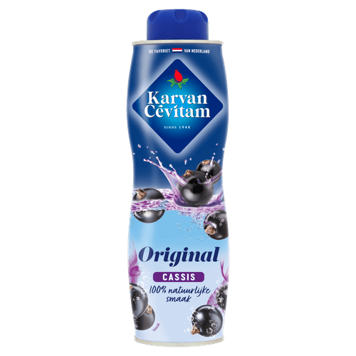 Karvan Cevitam Limonadesiroop cassis