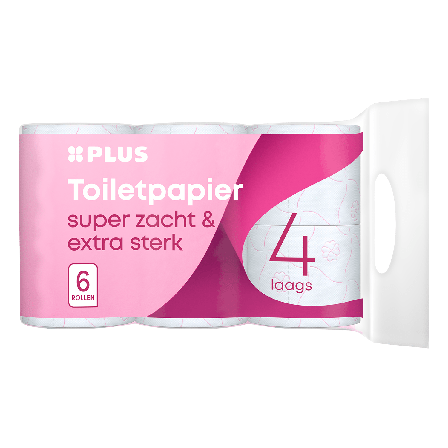 PLUS Toiletpapier 4-laags
