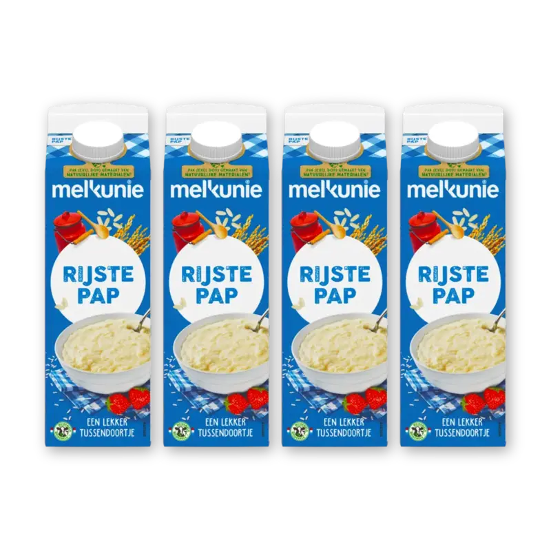 Melkunie Rijstepap 4-pack