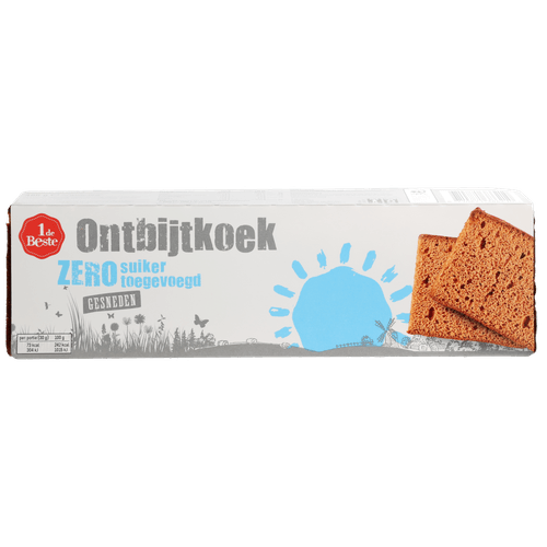 1 de Beste Ontbijtkoek 0% suiker
