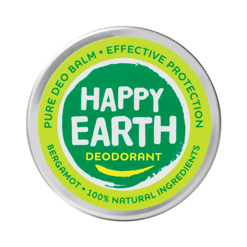 Happy Earth Deodorant balm bergamot