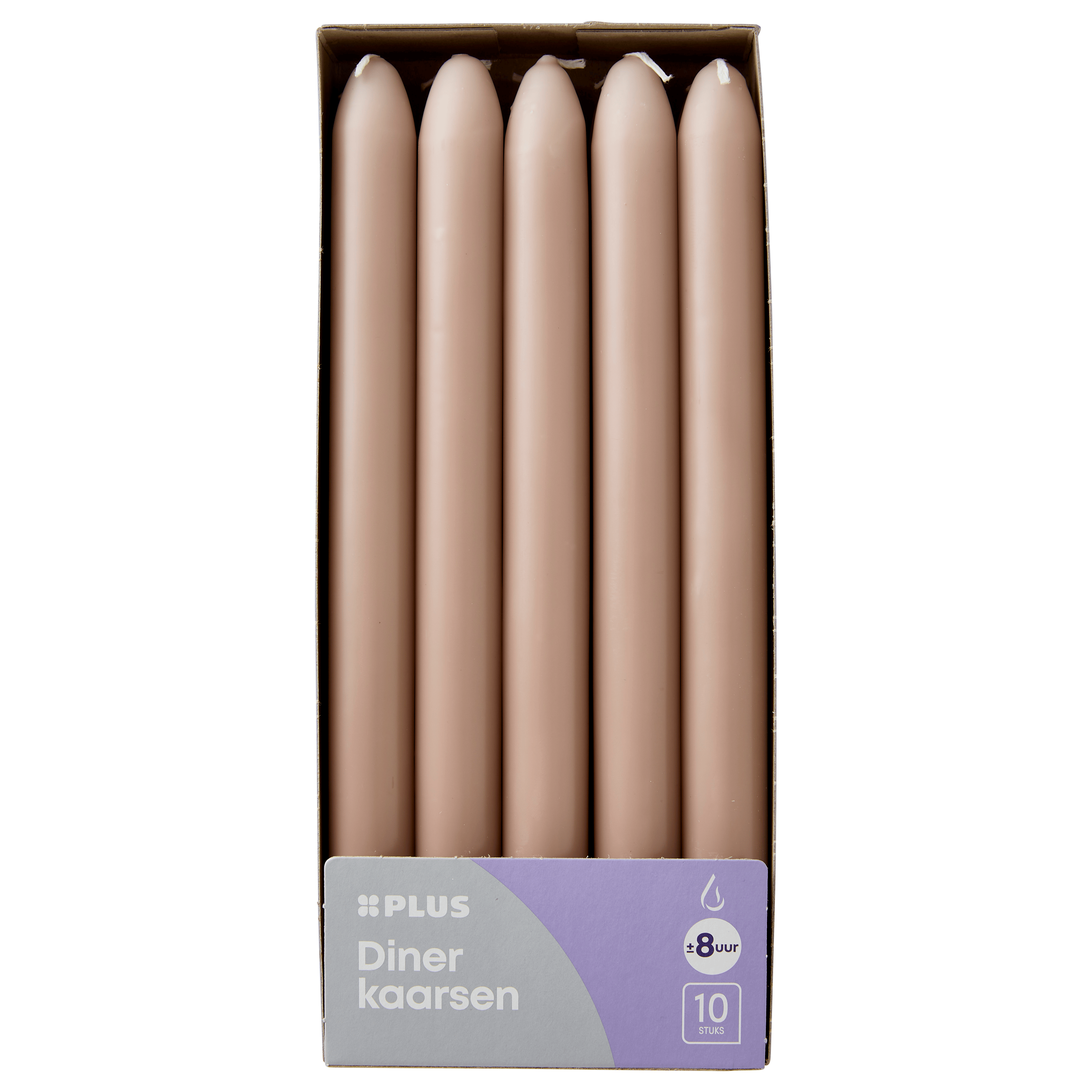 PLUS Dinerkaars Taupe 8 uur