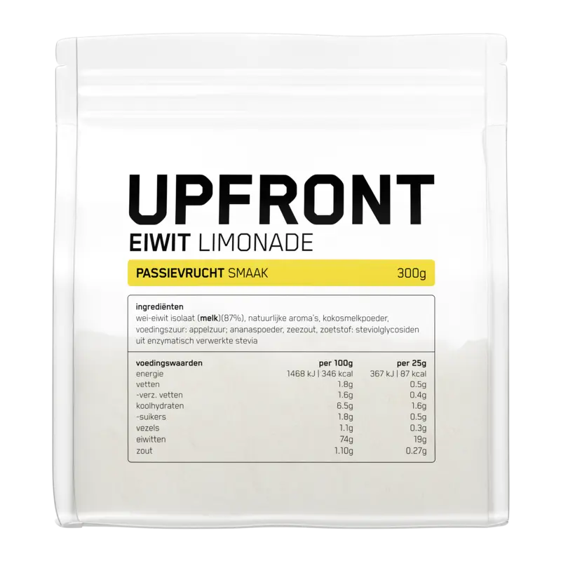 Upfront Eiwit limonade passievrucht