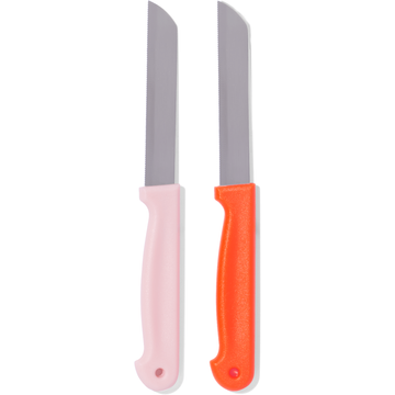 HEMA Tomatenmesjes Roze/Oranje 2 Stuks