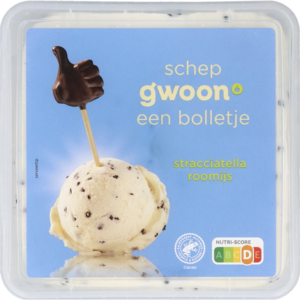 G'woon Roomijs Stracciatella