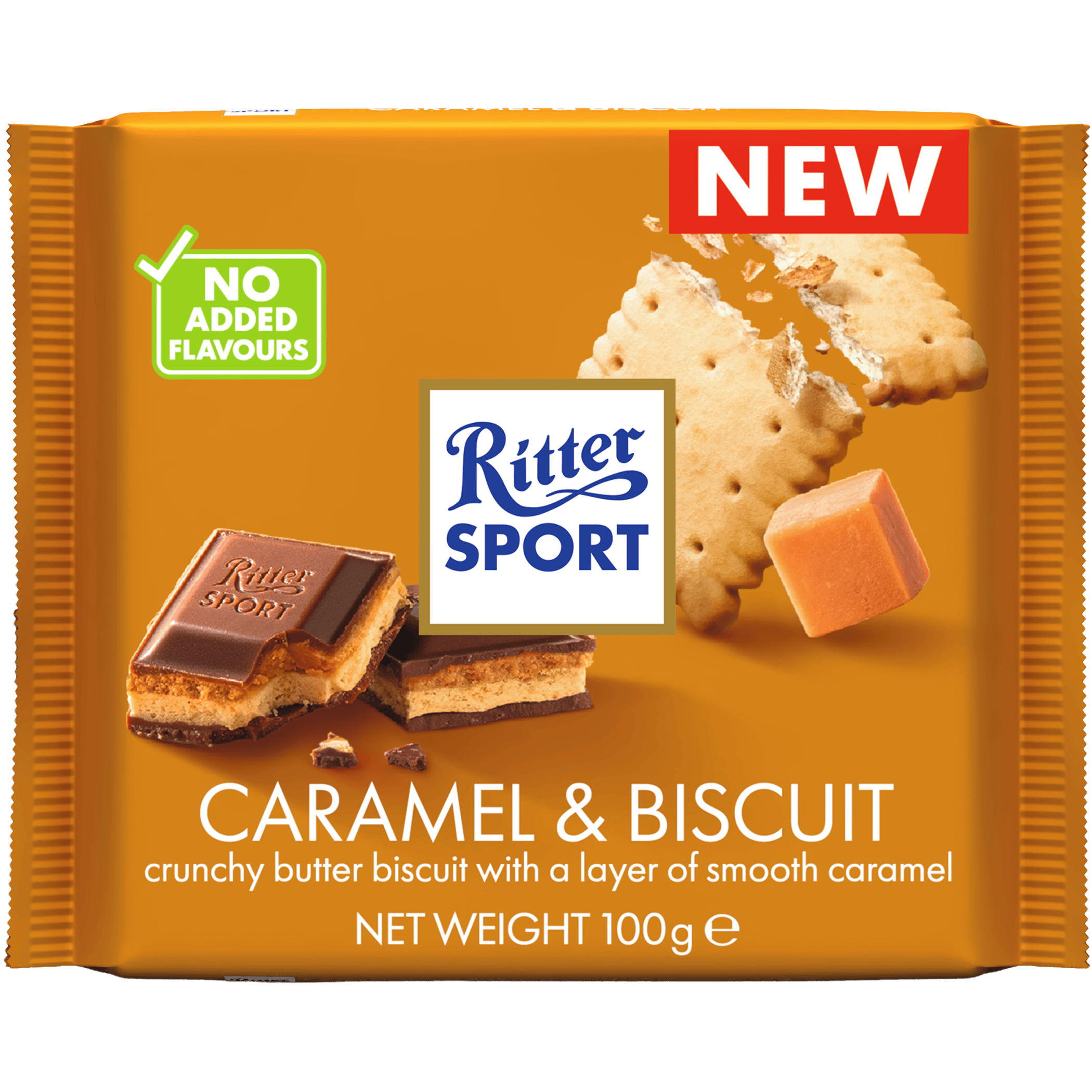 Ritter Sport Caramel & Biscuit