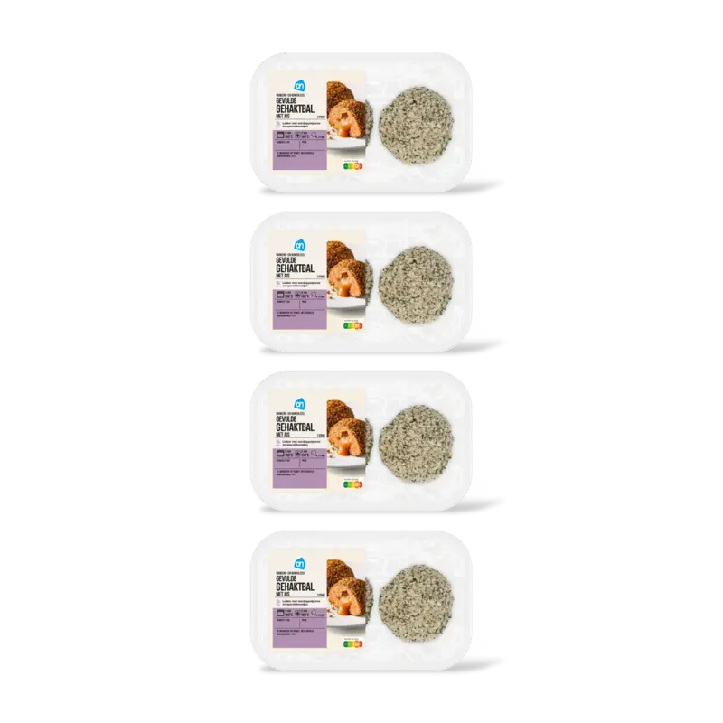 AH Gevulde gehaktballen met jus 4-pack