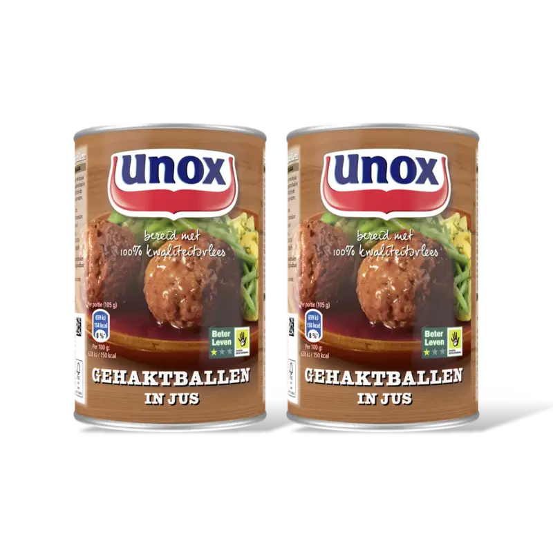 Unox Gehaktballen in jus 2-pack