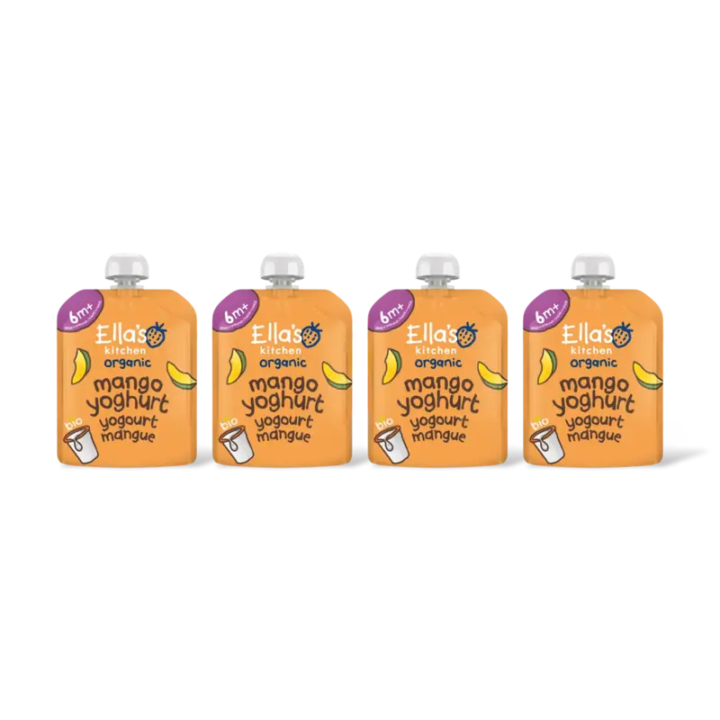 Ella's kitchen Mango yoghurt 6m+ 4-pack