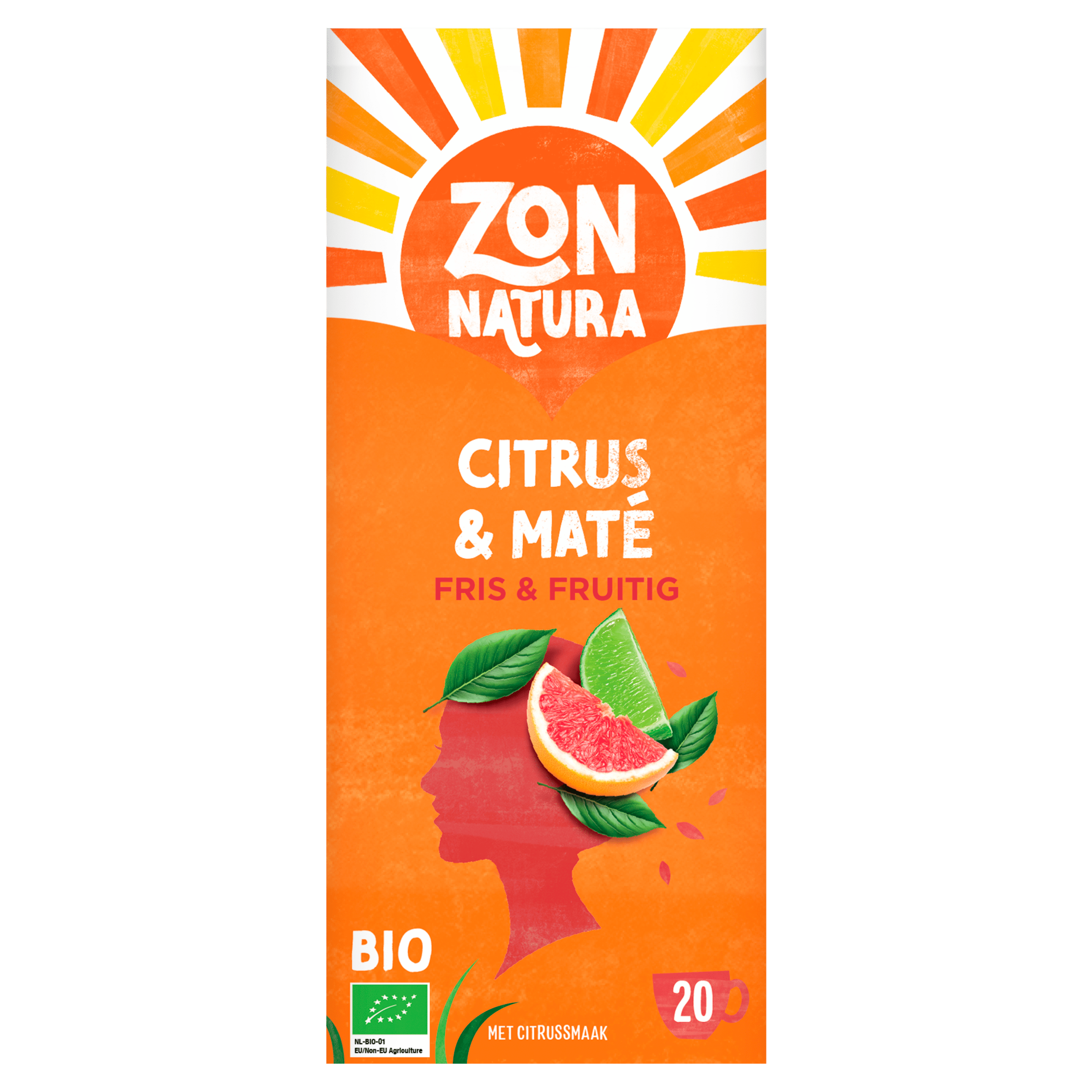 Zonnatura Thee Citrus & Maté Fris & Fruitig