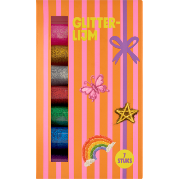 Glitterlijm 7 Stuks