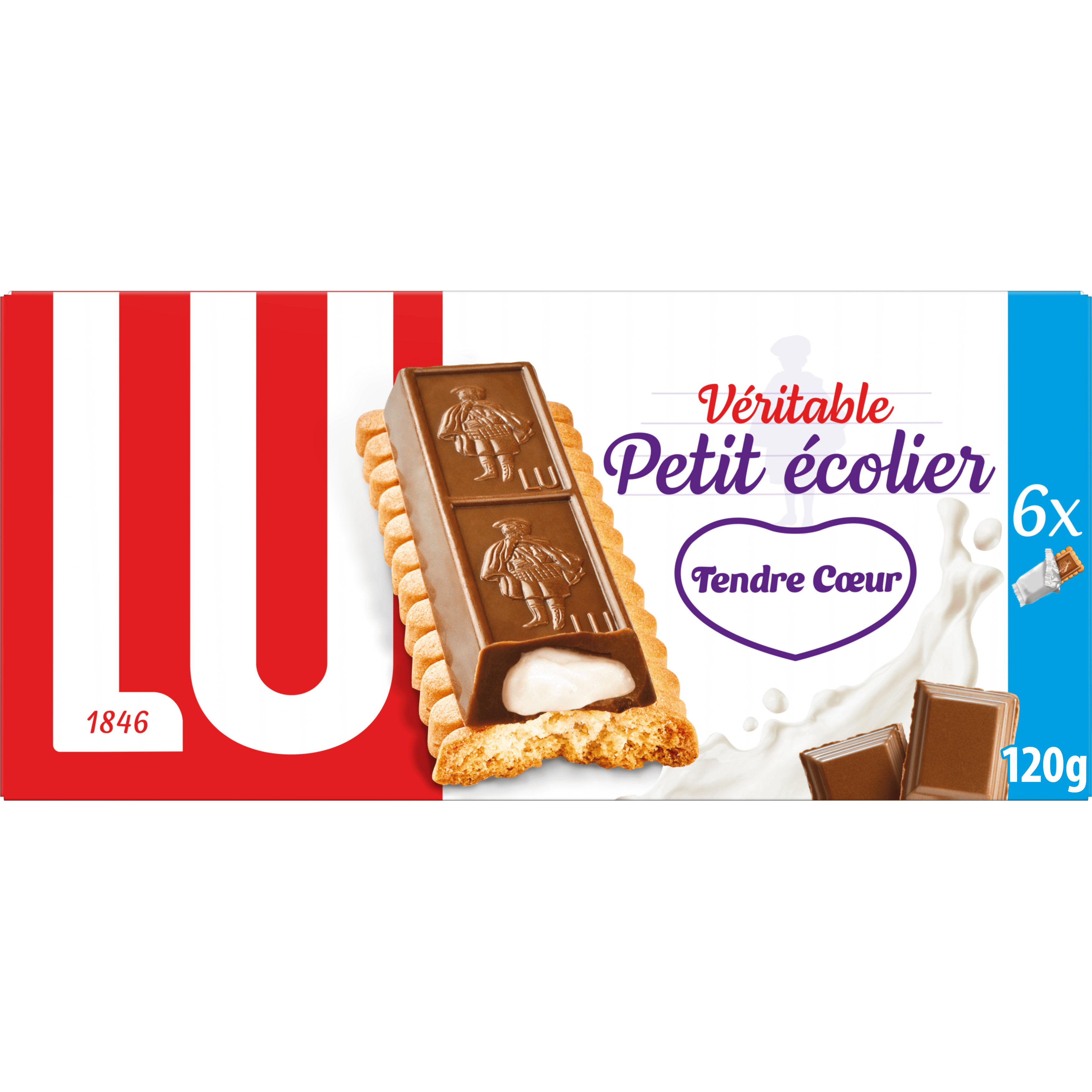 Lu Scholiertje reep melkvulling