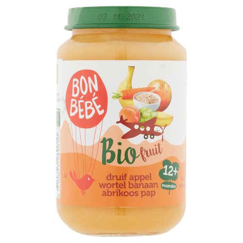 Bonbébé F1201 bio druif app wort banaan pap